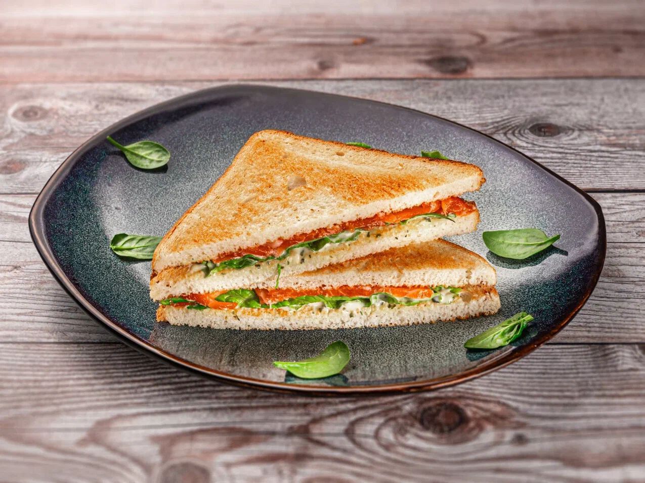 Сэндвич с семгой